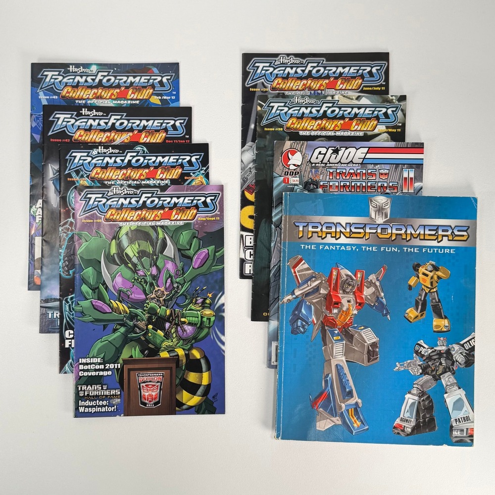 Lot of Transformers Comic Books Collectors Club | Issues #38-42
